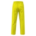 thumbnail image 6 of Tiijoy Boys Pants Casual Solid Elastic Waist Drawstring Straight Pants, Yellow, Size 5-16, 6 of 7