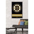 thumbnail image 2 of NHL Boston Bruins - Logo 21 Wall Poster, 22.375" x 34", Framed, 2 of 3