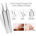 thumbnail image 4 of Blackhead Dissolvant Comedone Squeezer Set Noir Tête d'Acné Noir Tête Dissolvant Peau Tache Extrait, 4 of 5