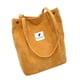 thumbnail image 3 of Bolso bandolera de terciopelo, bandolera, bolso de mano para niña, mujer, bolso de mensajero de un solo hombro, accesorio de viaje, amarillo Methold AP000793-01, 3 of 7