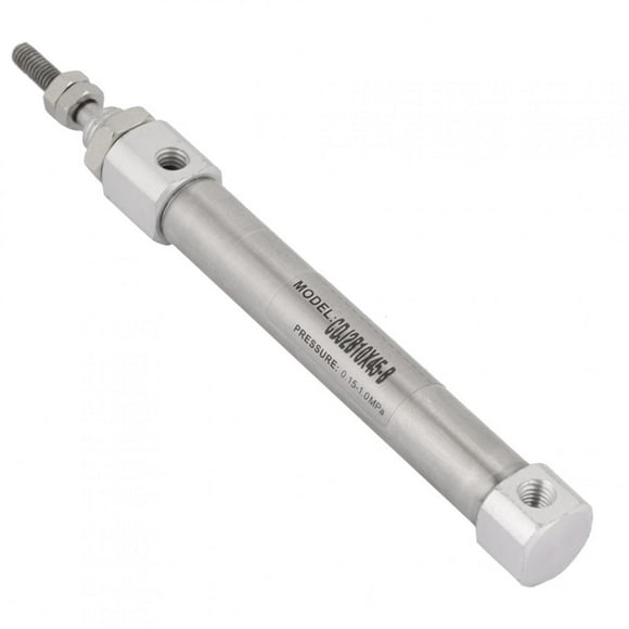Cilindro de 10 mm de diámetro, de 45 mm Doble, Cilindro de Aire Neumilar de Acero inoxidable de Acción, Cilindro de Aire de Acero inoxidable, Cilindro de Aire Larga Vida