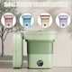 thumbnail image 3 of 11L Foldable Washing Machine with Spin Dryer, Blue Light Sterilization Laundry Washer Machine for Underwear Baby Clothes, 3 of 5