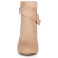 thumbnail image 3 of Unique Bargains Women's Round Toe Chunky Heel Zip Heeled Boots Ankle Booties, 3 of 6