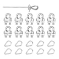 thumbnail image 2 of 10 Abrazaderas para Cables M5, Pernos en U de Acero Inoxidable, Resistentes, Portátiles, Profesionales, de Alta Durabilidad., 2 of 9