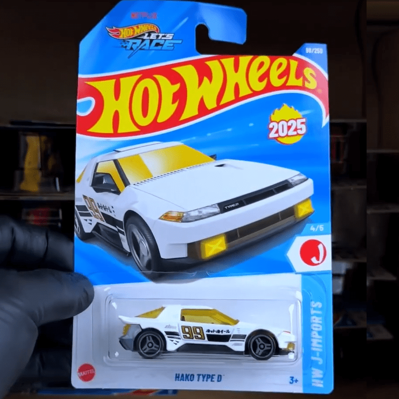 Mattel Hot Wheels 1/64 Mainline Series 2025 D Case Tesla Cyberquad