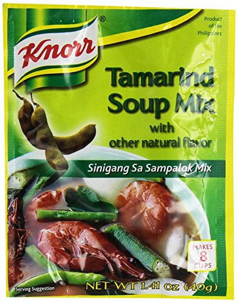 Knorr Sinigang Tamarind Soup Mix with Taro (Gabi) - 44g, 6-Pack