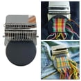 thumbnail image 3 of Small Loom-Speedweve Type Loom Weave Tool Darning Knitted Weaving for Mending 14 Pin, 3 of 8