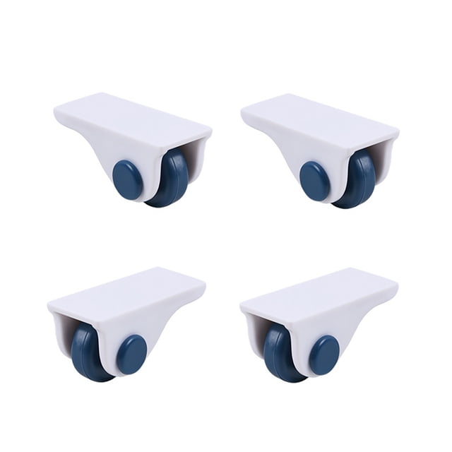Ounissouiy Polea direccional para el hogar, 4 Uds., rueda autoadhesiva, ruedas adhesivas direccionales para muebles, caja de almacenamiento, caja de Type6 NO6 Ounissouiy HA004416-01