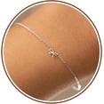 thumbnail image 2 of Generic Gold Silver Bow Bracelet for Women Waterproof, 14K Plated Dainty Thin Tiny Mini Adjustable Chain Trendy Fashion Accessories Jewelry Gift for Womens Daughter Mom Christmas Stocking Valentines, 2 of 10