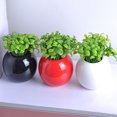 thumbnail image 1 of Trayknick 10Pcs Bean Sprout Artificial Fake Plant Plastic Potted Home Office Table Desk Decor, 1 of 11