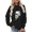 Black, variant on Halloween Sweatshirt for Women Hoodless Sweatshirt Cozy Pullover Top in Soft Knit with Relaxed Fit for Casual Wear and Versatile Comfort Beige L