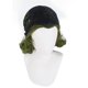 thumbnail image 4 of Peluca verde de anime, peluca corta ondulada, peluca verde oscuro de anime para hombres y niños, peluca sintética de Joker con cabeza calva, resistente al calor, sintética, 4 of 5