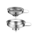 thumbnail image 2 of Kearding Embudos de mermelada gruesos de acero inoxidable útil suministro de cocina creativa dispensador de polvo fácil de usar para el hogar cocina Cocina y Comedor Largo Kearding HA060024-01, 2 of 6