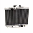 thumbnail image 1 of Hybrid Racing HYB-RAD-01-06 Radiateur Kwap Demi-Taille sur Mesure, Qt. 1, 1 of 2