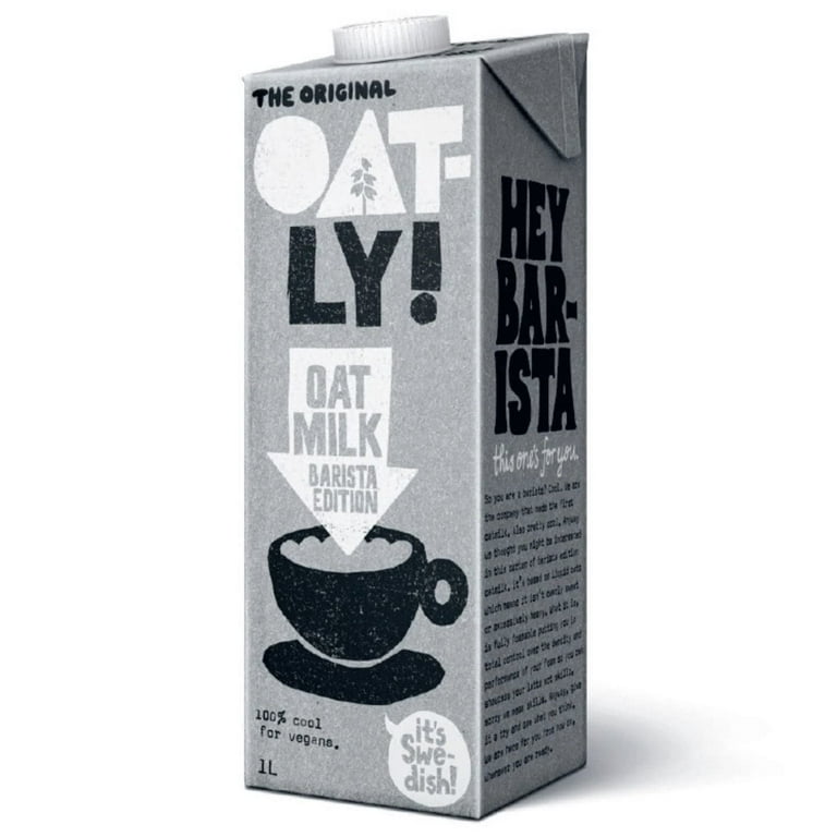 Oatly Barista Edition Oat-Milk, 3-Pack 32 fl oz. Cartons