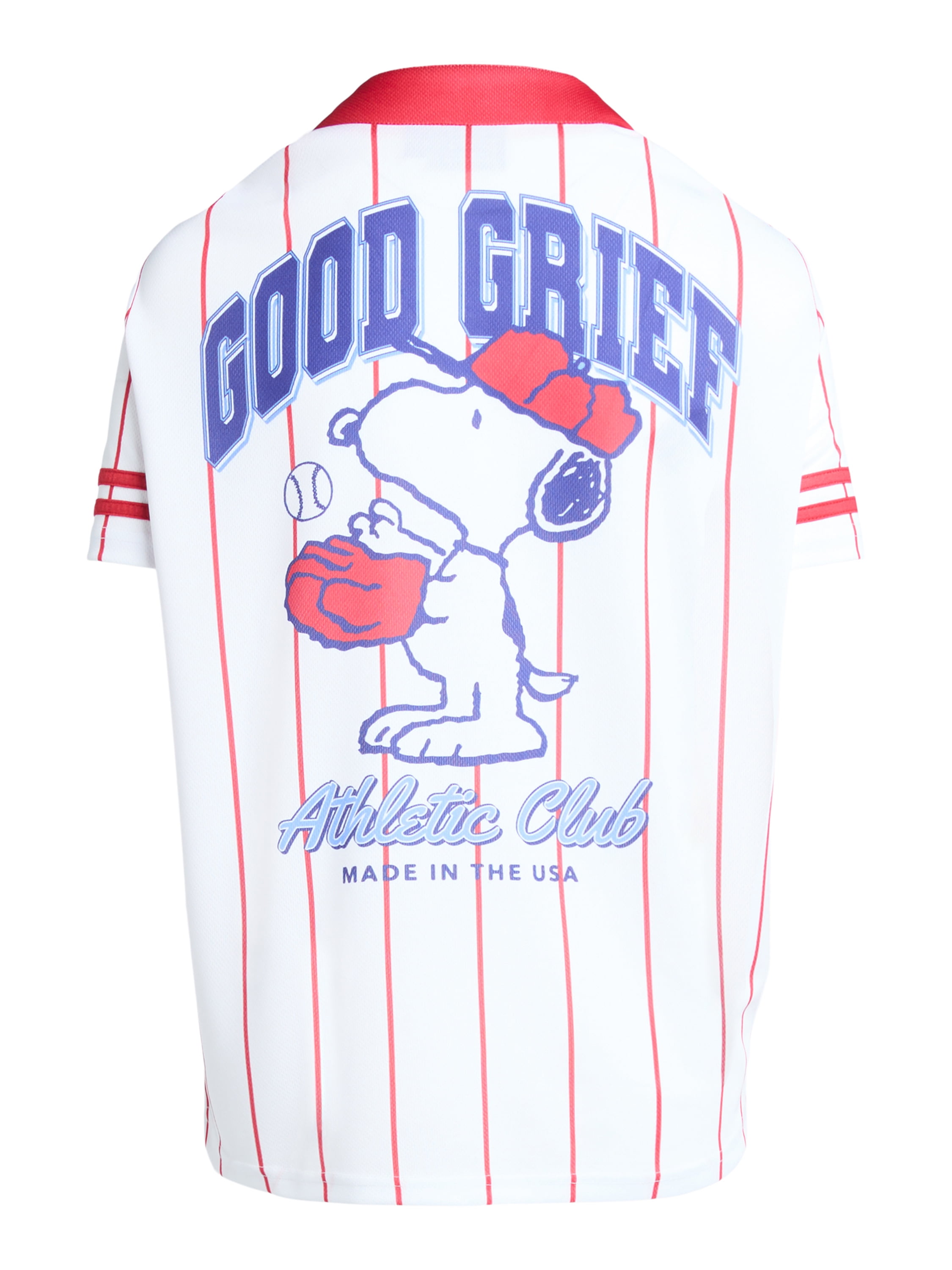 Peanuts Snoopy Graphic Baseball Jersey, Women's