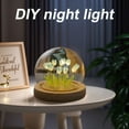 thumbnail image 5 of Artificial Tulip Flower Night Light Led Bedside Lamp Christmas Gifts Lamp Decorations (Blue), 5 of 10