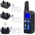thumbnail image 4 of 1 entrenador de perros negro deja de ladrar Collar de carga impermeable suministros para mascotas entrenador de perros con Control remoto Sincero Electrónica, 4 of 5