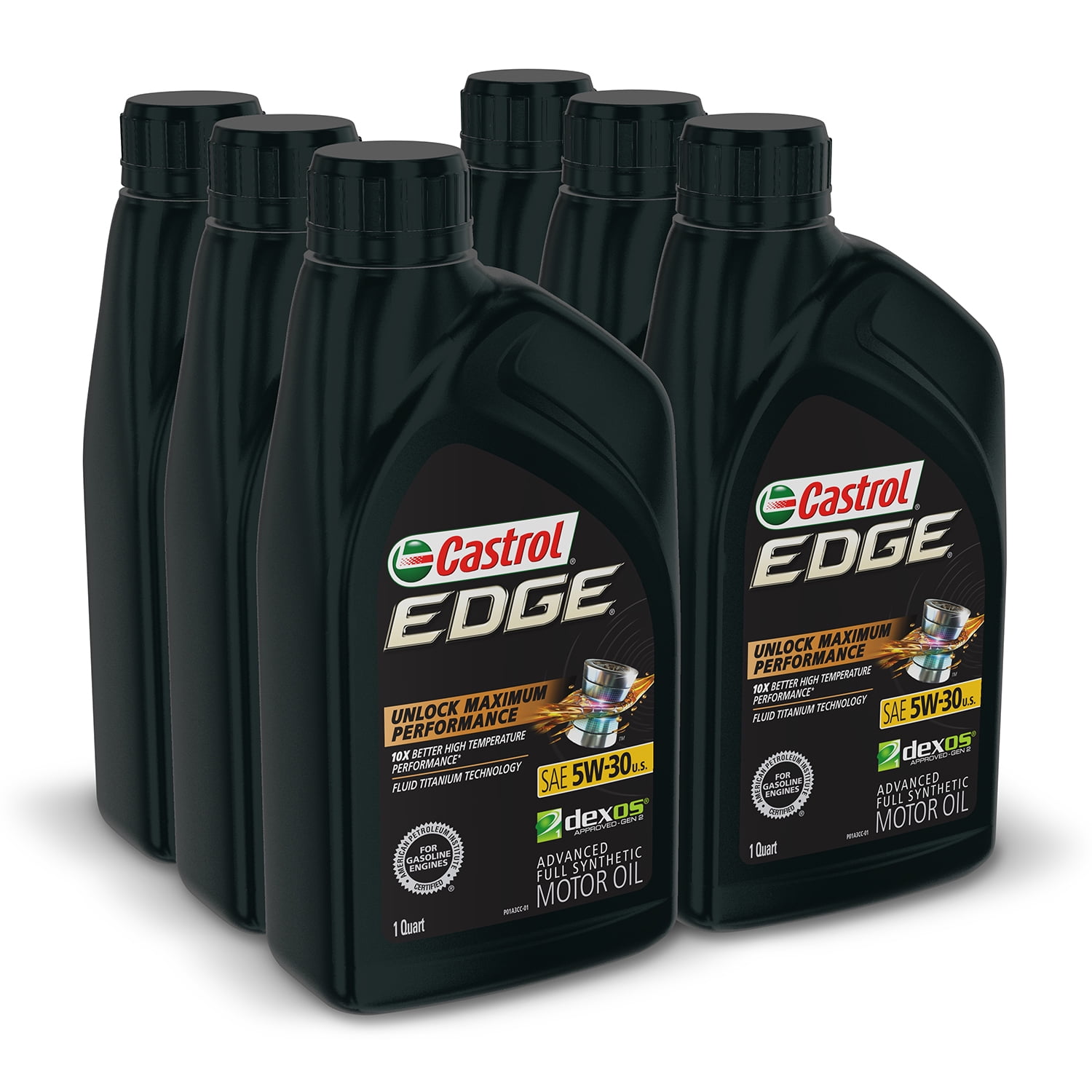 Castrol - Aceite de Motor avanzado Completamente sintético Edge 5W