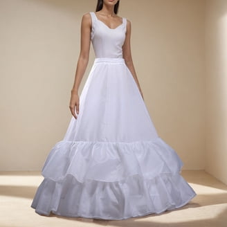 knee length dresses for ladies Satin A-Line Wedding Dresses With Petticoat  LiveTrendsX