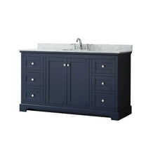 Wyndham Collection Wcv232360scmunomxx Avery 60" Free Standing Single Basin Vanity Set -