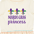 thumbnail image 4 of Inktastic Mardi Gras Princess Girls Toddler Dress, 4 of 5