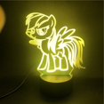 thumbnail image 5 of Muñeca de escritorio Mys Littles Ponys Merchandise con luz nocturna USB, 5 of 5