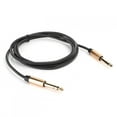 thumbnail image 3 of Cable de audio ANGGREK de aleación de aluminio 6,5 mm Negro, 3 of 8