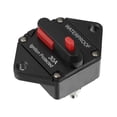 thumbnail image 1 of Unique Bargains Waterproof 30A Circuit Breaker Inline Holder Resettable Fuse 12V- 48VDC for Automotive RV Marine, 1 of 7