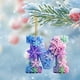 thumbnail image 1 of Colgante de árbol de Navidad con copo de nieve de acrílico | Adorno navideño 2D para mochila, espejo retrovisor del coche y decoración del hogar | Accesorio de decoración festiva, 1 of 6