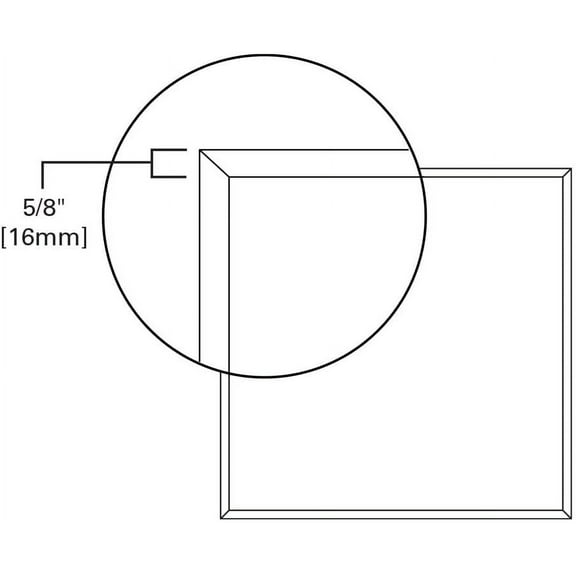 Metalux LED Flat Panel Light CGFP - 4000K 4500 Lumens - 2x2 White