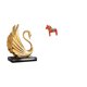 thumbnail image 1 of Figura decorativa de cisne y caballo, colección de estatuas, arte moderno, escultura animal para sala de estar, estantería, entrada, armario, decoraci, 1 of 8