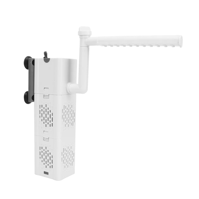 Fish Filters, 6W Adjustable Oxygen Boosting Internal Recycle Biochemical Filter For Freshwater And Saltwater Plants