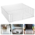 thumbnail image 3 of Transparent Acrylic Money Box for Storage with Multigrids for Easy Organization and Classification 10.2x6.3x2.4 inches, 3 of 8