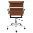 thumbnail image 3 of SOHO II Chaise de Bureau de Gestion Côtelée (Marron), 3 of 5