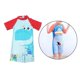 thumbnail image 1 of de desechables para de servicio Cápsula de cápsula - rojo XXL Dinosaurio rojo XXL Hugo Traje de baño para niños, 1 of 9