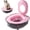 D, variant on Cat Potty Training Kit for Indoor Cats, Portable Cat Toilet with Raised Anti-Splash Edge, Thickened PP Litter Box for Small and Medium Felines