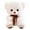 White, variant on Boovnll Teddy Bear, 14" Cute Soft Plush Bear Cuddly Plushies Stuffed Bear for Kids Girls Boys Educational Learning, Bedtime Gifts, Stuffed Animals