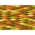 thumbnail image 1 of Ahgly Company Machine Washable Indoor Rectangle Transitional Yellow Area Rugs, 3' x 5', 1 of 7
