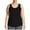 Black, variant on Fouhkni Plus Size Tank Tops for Women Sleeveless Round Neck Basic Loose Casual Plain Tunic Tops 3 Pack