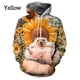 thumbnail image 4 of Sudadera con capucha con estampado 3D de animales de erizo para hombre, sudaderas con capucha para niños, lindas sudaderas con capucha, ropa unisex de moda, 4 of 4