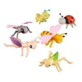 thumbnail image 1 of 6 piezas de juguete modelo animal artificial para niños pequeños Simulación Fiesta temática Accesorios de decoración de escritorio Juguetes educativos Perfecl, 1 of 7