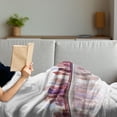 thumbnail image 3 of City Soft Flannel Fleece Blanket, Landscape Modern Skyscrapers Metropolitan Silhouette Illustration Abstract Composition, Cozy Plush for Indoor and Outdoor Use, 60" x 80", Multicolor, by Ambesonne, 3 of 5