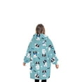 thumbnail image 3 of Fortune Matching Family Wearable Blanket Oversized Hoodies Pullover Christmas Pajama, 3 of 5