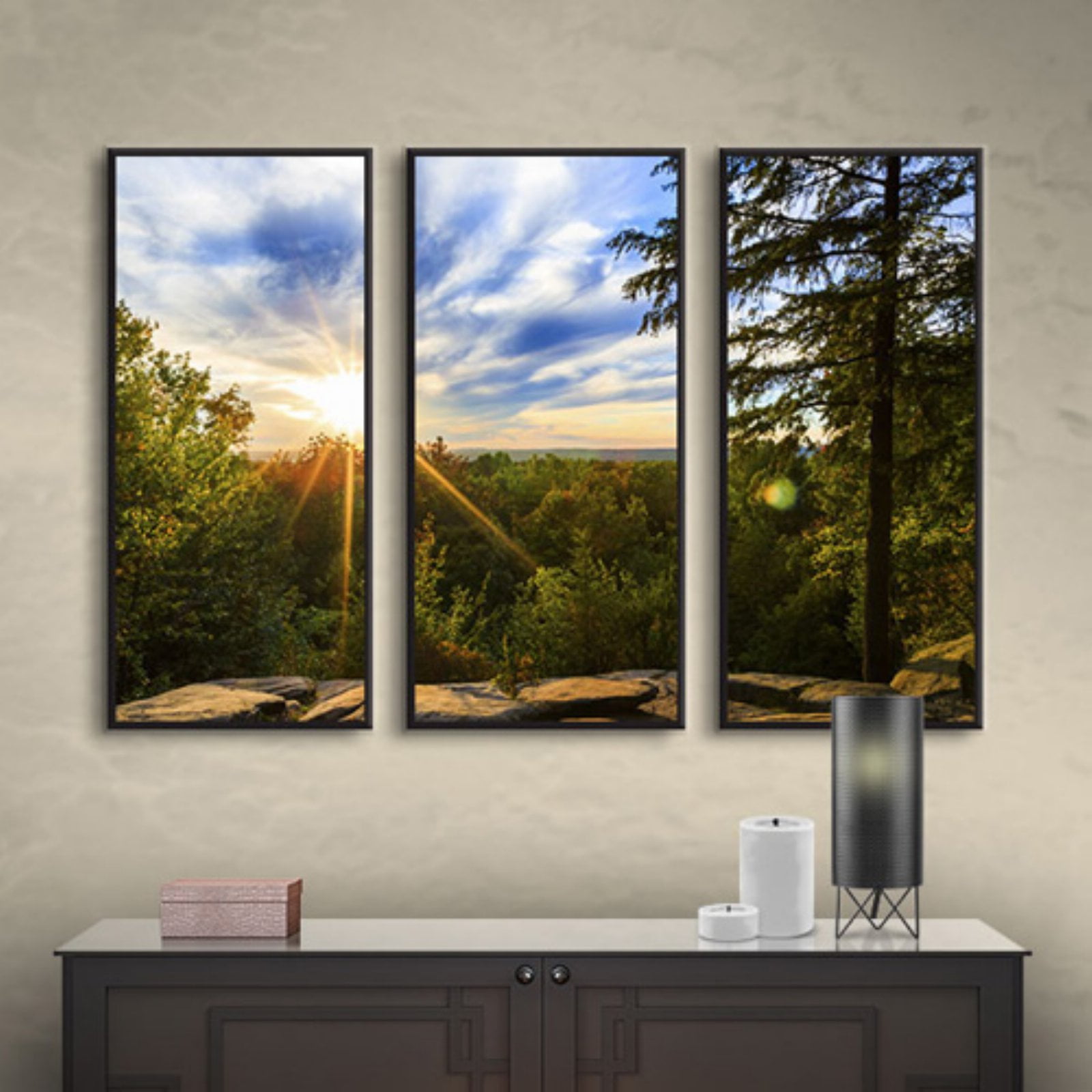 Cody York "Virginia Kendall 2" Floater-Framed Gallery-Wrapped Canvas