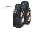 thumbnail image 6 of Honeii Sleeping Dragon In Forest Print Car Seat Covers 2 Pieces, Full Set Universal Seat Covers for Cars, Waterproof Auto Seat Protectors, 6 of 7
