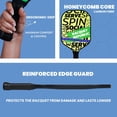 thumbnail image 3 of Full Carbon Fiber Pickleball 2 Paddle With Paddle Cover & 2 Ball, Sweat - Resistant Comfort Grip & Durable Edge Guard, 3 of 5