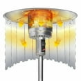 thumbnail image 1 of Patio Heater Reflector Shield, Upgraded 12" Height Heat Focusing Reflector For Round Natural Gas And Propane Patio Heaters - For Extra Heat Reflecting Power(10 Panels), 1 of 4