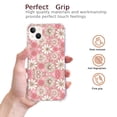 thumbnail image 2 of Pink Christmas Snowflake Case Compatible with iPhone 13,Aesthetic Art Design TPU Bumper Bumper Cover Case, 2 of 6