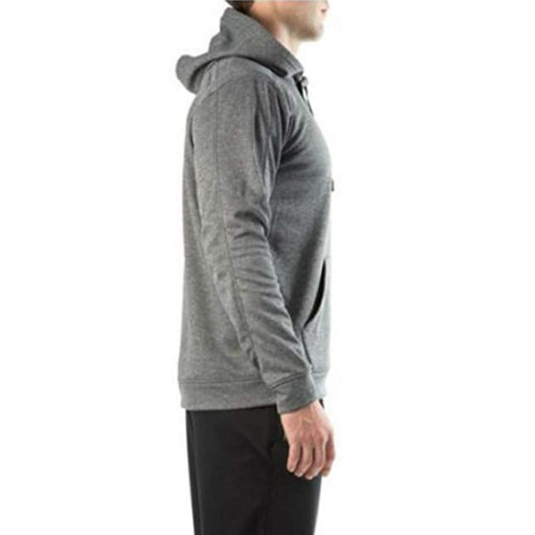 Champion Mens powertrain Performance Pull Over Hoodie Medium Granite Heather Men s